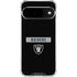 NFL Las Vegas Raiders Black Performance Series Google Pixel 10 Clear Case